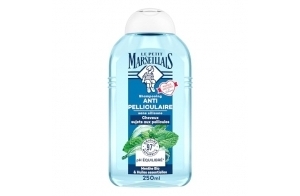 Le Petit Marseillais - Shampooing Antipelliculaire Infusion Huiles Essentielles Et Menthe Bio, 250 ml