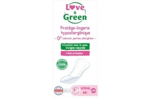 Love & Green Protège-slips Hypoallergéniques 0% 30 Pièces