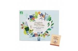 Coffret Découverte Éco-conçu - Thés & Infusions English Tea Shop - 6 Mélanges Bien Être Bio - 48 Sachets - 70g