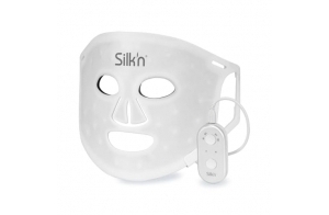 Silk'n Masque Visage LED - LED Face Mask 100 - Masques pour le visage avec Lumière Rouge Anti-Âge - Sans fil, 100 LED