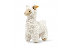 Steiff Soft Cuddly Friends Lama Leandro, 069543, Ivoire, 29 cm