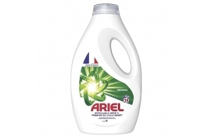 Ariel Lessive Liquide, 120 Lavages (5x24), Original,Technologie Cool Clean, Élimination Impeccable Des Taches En 1 Seul Lavage Même À Basse Température, Fabriqué En France