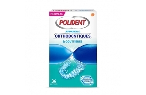 Polident Corega Appareils Orthodontiques et Gouttières 36 comprimés