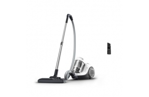 Rowenta Aspirateur sans Sac, Moteur Basse consommation, Puissance 900 W, Format Compact, Haute Filtration, Rayon d'action de 7,6 m, Swift Power Cyclonic Blanc RO2917EA