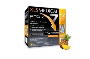 XLS Medical Pro-7 Résultats en 1 mois avec 7 bénéfices, 3 séances Service Nutritionniste avec mynudgeplan, Origen Naturel, 90 sticks, goût ananas