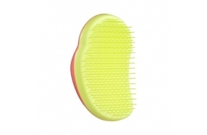 Tangle Teezer Detangling Hairbrush Original Salmon Pink & Hyper Yellow | Brosse à cheveux démêlante | Démêler sans douleur | Pour des cheveux plus sains et moins de casse | 1 pièce