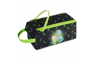 Rick and Morty Trousse de Toilette Homme, Trousse de Voyage Zippée, Accessoire Officiel Idée Cadeau Homme Ado Garcon