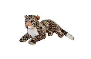 Wild Republic- Cuddlekins Jumbo Leopard Animal, 19798, Léopard