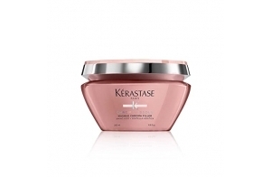 KÉRASTASE Chroma Absolu - Masque Chroma Filler - Masque Capillaire Anti-Porosité - Acide Aminé & Centella Asiatica - Cheveux Colorés Sensibilisés ou Abîmés - Moyens à Épais - 200 ml