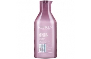 Redken, Shampoing Volume pour Cheveux Fins & Plats, Brillance, Douceur & Souplesse, Volume Injection, 300 ml