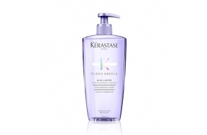 KÉRASTASE Blond Absolu - Shampoing Hydratant & Illuminateur - Pour Cheveux Blonds - Méchés, Décolorés & Sensibilisés - À l'Acide Hyaluronique - Bain Lumière - 500 ml