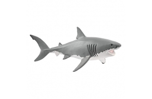 schleich 14809 Wild Life Figurine schleich Requin Blanc - Jouet schleich Durable et Éducatif Stimulant le Jeu et l'Imagination des Garçons et Filles, Jouet Cadeau 3 ans et Plus