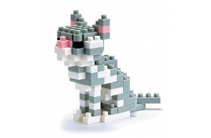 Nanoblock - Nbc-032 - Jeu De Construction - American Shorthair