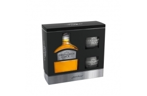 Jack Daniel's Gentleman Jack Tennessee Whiskey 40% With 2 Glasses 0.7 L