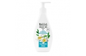 Le Petit Marseillais | Lait Soin Hydratant Monoï (flacon-pompe de 250 ml) – Lait hydratant pour peaux sèches avec 95% d'ingrédients d'origine naturelle – Lait corps pour 48h d’hydratation