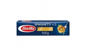 Barilla Pâtes Spaghetti N°5, 500g