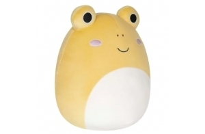 Squishmallows Peluche Leigh Alias Yellow Toad de 30 cm - Ajoute Leigh à ta Collection ; Peluche Ultra Douce de Taille Moyenne ; Jouet Officiel Kelly Toy