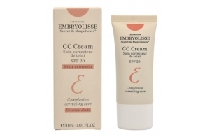 Embryolisse Artiste Secret Teint Correcteur Soin CC Crème SPF20, Amande, 30 ml