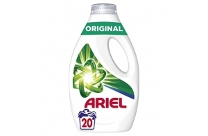 Ariel Lessive Liquide, 170 lavages, Extra Fiber Protection, Nettoyage Intense + Extra Color & Care