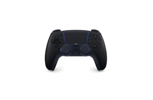 Sony, Manette PlayStation 5 officielle DualSense, Sans fil, Batterie rechargeable, Bluetooth, Compatible avec PS5 et PC, Couleur : Midnight Black