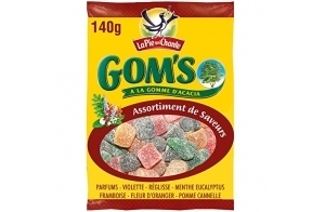 La Pie qui Chante - Gom's Assortiment de Saveurs 140 g