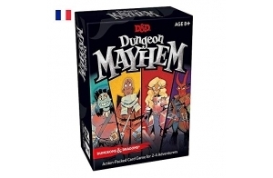 Jeu de Cartes Dungeons & Dragons Dungeon Mayhem 8+ – Version française