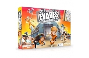 Dujardin - Les Evadés - Jeu De Société - Sois Le Premier à T'échapper De La Prison - Jeu De Stratégie Adapté Aux Enfants - De 2 à 4 Joueurs - A partir de 8 Ans 41330 Multicolore