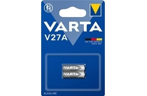 Varta Pack de 2 Piles Électroniques Alcalines V27A LR27 12 V