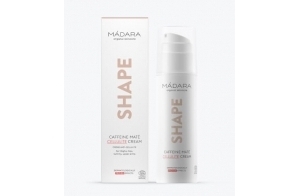 MÁDARA Organic Skincare | Shape Caffeine-Maté Cellulite Cream - 150 ml, Hydrating, Firming, Toning, Silky texture, Dermatologically tested, Vegan