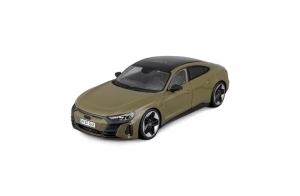 Bburago | 1/18 Audi RS e-TRON GT 2022 - Tactical Green | Voiture Reproduction Miniature à échelle pour Enfant | À Partir de 3 Ans et + | 11050G