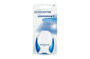Sensodyne Fil Dentaire, Pour Dents Sensibles, 50 Mètres