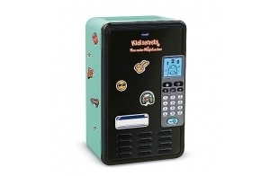 VTech - KidiSecrets, Mon Casier MagicLocker Noir et Vert, Coffre-Fort Secret avec Code, Enceinte, Jeux, Réveil, Boîte à Trésors à Personnaliser, Cadeau Enfant de 6 Ans à 12 Ans - Contenu en Français