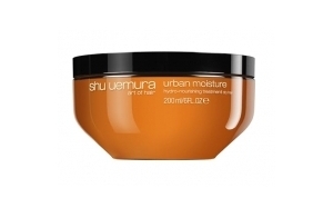 SHU UEMURA ART OF HAIR - Urban Moisture - Masque Hydro Nourrissant - Hydrate & Protège des Polluants - Huile de Moringa & Algue Rouge - Cheveux Secs & Sensibles - 200ml