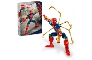 LEGO Marvel Figurine d'Iron Spider-Man à Construire Jeu de Rôle pour Garçons et Filles de 8 Ans et Plus, Idée Cadeau pour Enfant Fan de Spiderman et Avengers 76298