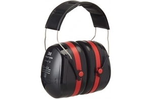 3M Peltor Optime III H540A - H54001, Casque anti bruit, Protection auditive de travail, SNR = 35 dB, Travaux de voirie, Chantiers, Aéroports, Noir, Taille unique