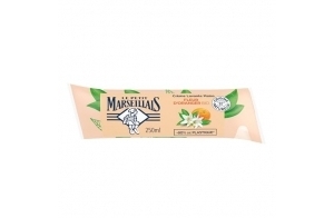 Le Petit Marseillais Recharge Crème Lavante Mains Fleur d'Oranger Bio (berlingot de 250 ml) – Savon liquide avec 92 % d'ingrédients d'origine naturelle – Emballage avec -80% de plastique