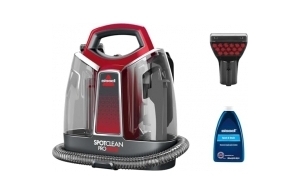 BISSELL SpotClean ProHeat, Shampouineuse Canapé, Moteur Puissant de 330W, Design Compact, avec Technologie HeatWave, Nettoyeur pour Tapis, Moquettes, Meubles, Tissus, Voiture & Plus Encore, 36988