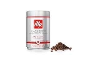 Illy Café en grains Torréfié CLASSICO, 6 boîtes de 250 g