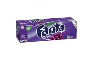 Fanta Raisin - Grape - 12 canettes de 355 mL