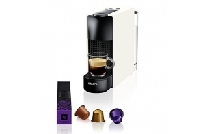 Nespresso Krups Machine à Café Essenza Mini Blanche Cafetière Capsule de Café YY2912FD