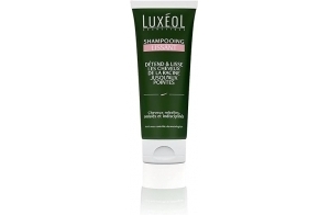 LUXÉOL - Shampooing Lissant - Détend & Lisse Les Cheveux - Facilite Le Coiffage - Soin Cheveux Rebelles, Ondulés & Indisciplinés - 87% D'Ingrédients D'Origine Naturelle - Fabriqué En France - 200ml