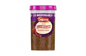 DUCROS - Mélange à la Mexicaine, Assaisonnement à base de poivron rouge, paprika et cumin 100 g