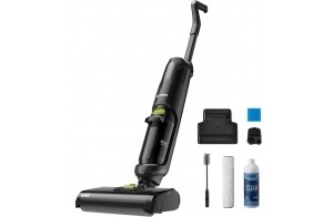 Eureka NEW400 Gen2 Aspirateur Laveur sans Fil Léger Sec et Humide, Autonettoyant, Réservoir d'eau de Grande Capacité, Aspire et Lave en Même Temps, Longue Autonomie, Autopropulsion, pour Sols Durs