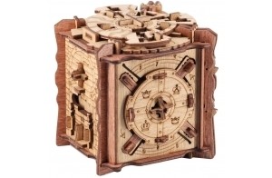 iDventure Cluebox - L’épreuve de Camelot - Puzzle Escape Room Jeu - Puzzle 3D - Boite en Bois - Cadeau Homme Original - Casse-tête mécanique en boîte - Puzzle Adulte - Cadeau Anniversaire Homme