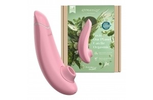 Womanizer Premium Eco Stimulateur clitoridien - Suceur de clitoris vegan 12 niveaux de puissance - Vibromasseur Smart Silence - rechargeable pour femme et couple