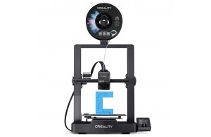 Creality Ender 3 V3 SE Imprimante 3D, Mise à Niveau Automatique CR Touch, 250mm/s Haute Vitesse Impression, Assemblage Rapide, Extrudeuse Directe Sprite à Double Axe-Z pour Les Débutants 220x220x250mm