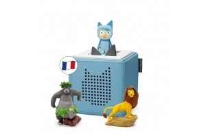 tonies Coffret Toniebox Mes Premiers Héros Disney Bleu, 2 Figurines Histoire + 1 Figurine Créatif, boîte à Histoire & Musique pour Enfant 3-7 Ans, conteur d'histoire Robuste & Facile à Utiliser