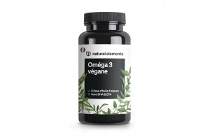 Omega 3 Vegan – 1444mg Huile d’Algues – 90 Gélules – Oméga 3 avec DHA & EPA de haute qualité – Omega 3 pour végétaliens – contrôlé en laboratoire