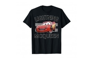 Disney Pixar Cars Lightning McQueen Finish T-Shirt