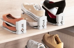 Porte-chaussures électrique : Séchoir à chaussures blanc 800 W